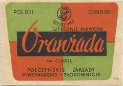 oranżada, sinalco